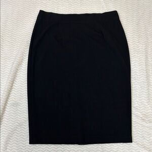 Eileen Fisher Black Knee-Length Pencil Skirt for Work
